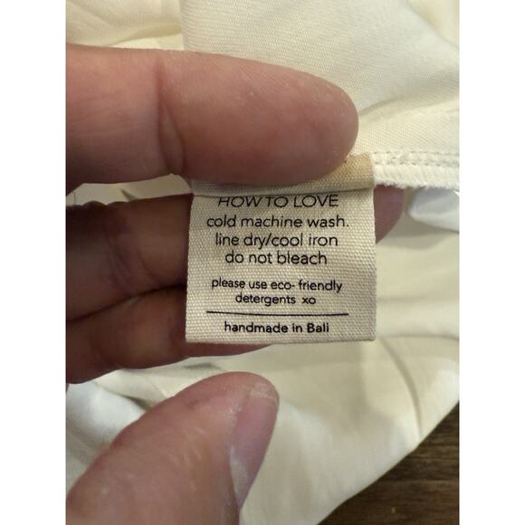 Yoli & Otis Womens White Button Up Long Sleeve Dress Shirt Size S SMALL - Picture 7 of 9